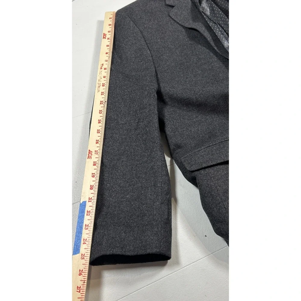Lauren Ralph Lauren Black Label‎ Wool Silk Cashmere Blazer Sport Coat Jacket 48R